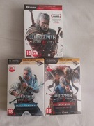 Wiedźmin 3: Dziki Gon PC + Serce z Kmienia i Krew i Wino