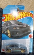Subaru WRX STI, Hot Wheels, Long Card