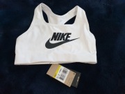 Top stanik biustonosz sportowy bialy Nike r 36 s