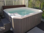 Jacuzzi CAŁOROCZNE nowe podgrzewacz masaż SPA rozmiar 202x192x80cm