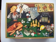 Ekskluzywna atrakcyjna skrzyneczka dla miłośnika kart