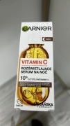 Garnier Vitamin C Serum na noc 10% | rozświetlenie, przebarwienia, glow