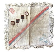 Chusta LOK + wpinki PRL – Liga Obrony Kraju – zestaw kolekcjonerski