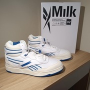 Reebok Milk BB 4000 II Mid Vegan r. 45 (29,5 cm) FtwWht/Chalk/CBlac