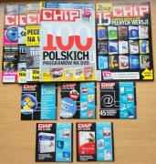 CHIP - czasopisma z rocznika 2008 (numery 5, 6, 9, 10, 11) z płytami