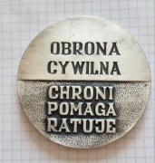MEDAL OBRONA CYWILNA CHRONI POMAGA RATUJE