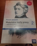 Ponad słowami. Maturalne karty pracy z dziennikiem lektur 2.
