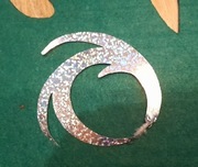 Dragon tail biały/perłowy