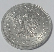 10 GROSZY 1978 - ZAPCHANY STEMPEL 