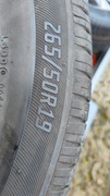 Opony letnie 265/50R19 2019r