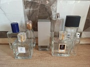 Puste fiolki i flakony po perfumach