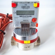 Ciepłomierz Landis & Gyr Megatron na części uszkodzony