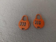 KŁÓDKA MINI  NA SZYFR KOD DO WALIZEK BAGAŻU ZABEZPIECZENIE BLOKADA + GRATIS