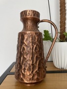 Dzban miedziany wazon miedź WIELKI 40 cm 1,5 kg vintage amfora