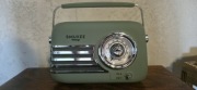 NOWE Radio SMUKEE RETRO z Bluetooth - Zielone
