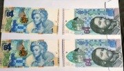 SZACHY, PWPW - banknot testowy
