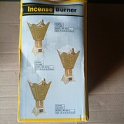 Kadzidło Palnik Elektryczny Palnik Sześciokątny Dekoracja Domu Złoto