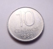 Argentyna 10 centavos 1983