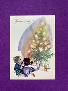 Janusz Grabiański Pocztówka Boże Narodzenie 1979