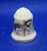 Naparstek Kolekcjonerski Porcelanowy Royal Doulton - Karuzela 