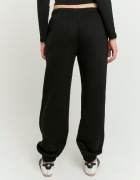 Telly Weijl  Spodnie sportowe deresy czarne luzne  XL  GRUBE 