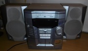 SHARP CD-MPX100H HI-FI CD MP3 + RADIO + 2X KASETA 2X 20W