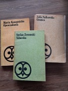 3 książki lektury szkolne z 1979r st db "siłaczka" "granica" "opowiadania"