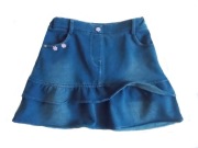Disney Dzwoneczek bluzka+ spódniczka jeans.6-7 lat