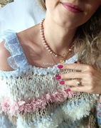 Naszyjnik "Love Pink"