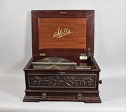 Potężny polifon antyk XIX/XX w sprawny 12 płyt 