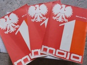 3 ulotki 1 Maja 25 lat PRL 