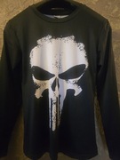 Koszulka sportowa do biegania, na siłownię, rower, kompresyjna PUNISHER M.