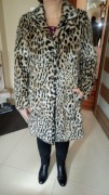 NOWE!  Płaszcz / Futro damskie Rozmiar 42 Panterka