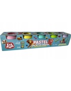 Ciastolina Masa Plastyczna MAGICZNA PIANKOLINA Modelina 5szt 500g Pastelowa