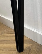 Czarne Nogi metalowe! Stelaż! Stolik kawowy! 45 cm