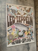 plakat na płótnie zespołu muzycznego led zeppelin