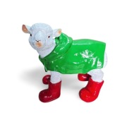 Figura Dekoracja Owca w Kaloszach
