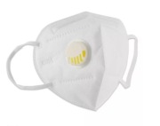 Maseczka ochronna z zaworkiem i CERTYFIKATEM! KN95
