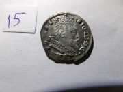 15. Zygmunt 3 Waza Trojak Litewski 1595 R ! Rzadki 