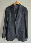 Suitsupply suit Napoli Charcoal Wool 44R 168/88