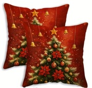 Zestaw 2-uch poszewek Bożonarodzeniowych