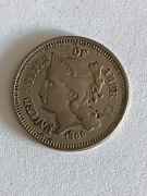 3  centy  1866  USA 