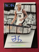 2023-24 NOIR #ffs-jso SPURS Jeremy Sochan FREEZE FRAME on card AUTO /99