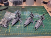 Craftworld Eldar Vypers x3