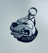 Breloczek do kluczy bulterier, pitbull, amstaff