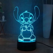 Stich Lampka Dekoracyjna 3D LED USB PILOT