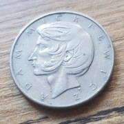 10 złotych Adam Mickiewicz 1976r Typ B ze znakiem mennicy