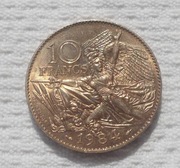 Francja FRF 10 franków francs 1984 KM# 954 Rzeźbiarz François Rude