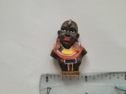 Magnes na lodówkę - 126g. TANZANIA Dziewczyna