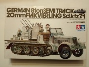 Sd.kfz 7/1 8ton Semi Track Tamiya